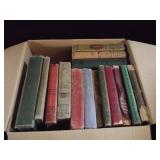 Box of 15 Old Books, Some as Early as 1920s
