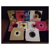 Lot of 10 45s Vinyls