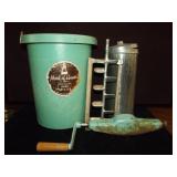 Antique Hand Freezer/Ice Cream Maker