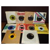 Lot fo 10 45s Vinyls