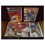 Lot of 5 Vintage Sports Illustrated Magazines