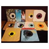 Lot of 10 45s Vinyls