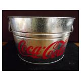 Coca Cola Galvanized Bucket
