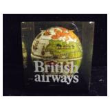 British Airways Sovenier Paperweight