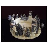 Let it Snow Candle Holder