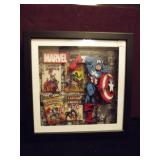 Marvel Captain America Shadow Box