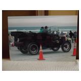 Antique Automobile on Glossy Board