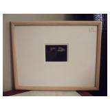 Calla Lily Photo Custom Framed & Matted