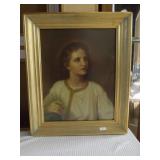 Christ at Twelve by Henrich Hoffman 1824-1911