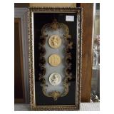 Cupids and Figures Vintage Wall Art