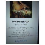 D. Freeman Signed Limited Edition Print Intimacy