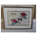 Embroidery on Silk - Part of a Wedding Kimono