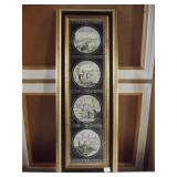 Hand Colored Engraving - Antique Reproduction
