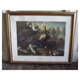 Ornamental Garden Lithograph by Marmaduke Craddock