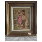 Petite Point Framed Art