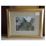San Francisco California Signed Print