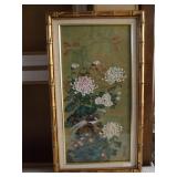 Signed Asian Watercolor on Rice Paper