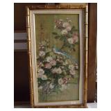 Signed Cherry Blossoms Watercolor on Rice Paper