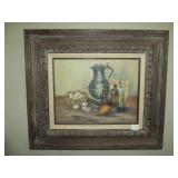 Signed Painting on Canvas by Louise Kristens 1995
