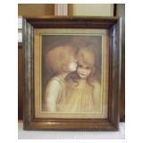 The Kiss by Margaret Kane Print
