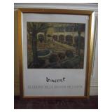 Vincent Le Jardin De La Mason De Sainte Framed