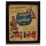 Vintage Campbells Soup Advertisement