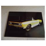 VIntage Car on Glossy Board