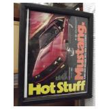 VIntage Mustang Advertisement