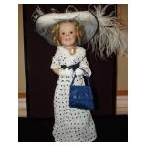 18" Porcelain Shirley Temple by Danbury Mint