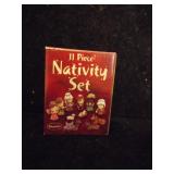 11 Piece Miniature Nativity Set