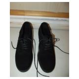 Cole Hann Women Black Suede Oxfords Vintage