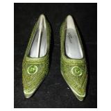 Max Collection Olive Green Sequince Women