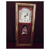 Ingraham Home Sweet Home Wall Clock (Works)
