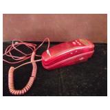 Bell Red Transluscent Push Button Phone