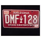 Arizona Grand Canyon State License Plate