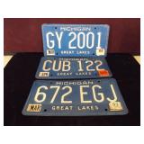 Michigan Great Lakes Plates