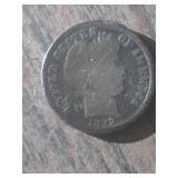 1899 Barber Dime