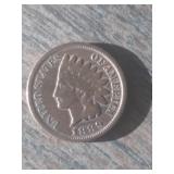 1889 Indian Head One Cent Bronze Composite