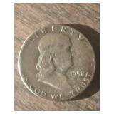 1951 Franklin Half Dollar