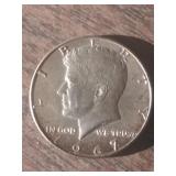 1967 Kennedy Half Dollar