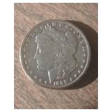 1889 Liberty Head One Dollar, New Orleans