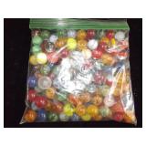 Bag of Vintage Marbles