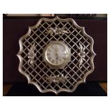 Vintage Syroco 8 Day Jeweled Movement Wall Clock