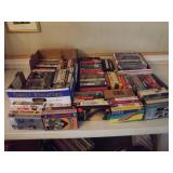Huge Lot of VHS Tapes Mixed Genre