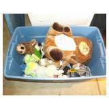 Large Bin of Stuffed Plushies
