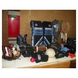 Large Lot of Youth Sports Equipment