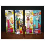 Lot of 5 Pez Dispensers - 4 Are New