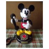 Vintage Telemania Mickey Mouse Animated Telephone