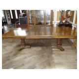 Vintage Thomasville Dining Table with Two Leaves