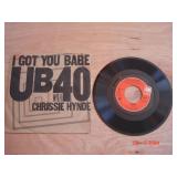 UB40 W/th Chrissie Hynde 45 Record